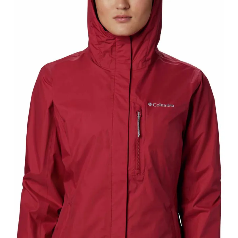 Womens red columbia jacket hotsell